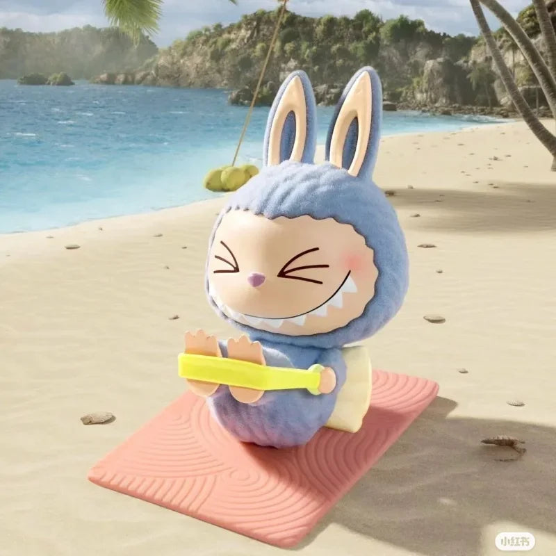 Blind Box Labubu The Monsters Lazy Yoga Series